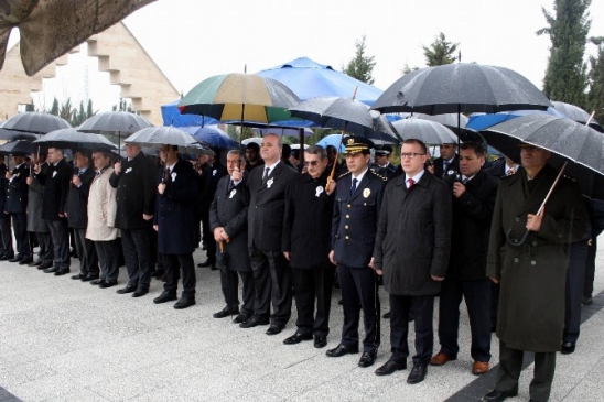 Bursa Osmangazi'de Şehit Polisler İçin Tören Düzenlendi
