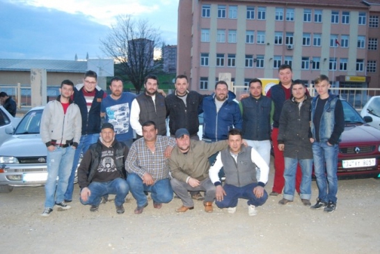 Tekirdağ Malkara'da Modifiye Araç Tutkunları Bir Araya Geldi