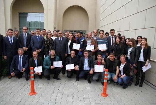 Mardin'de Sürdürülebilir Turizmin Geliştirilmesi Projesinde Eğitim Sertifika Töreni Düzenlendi