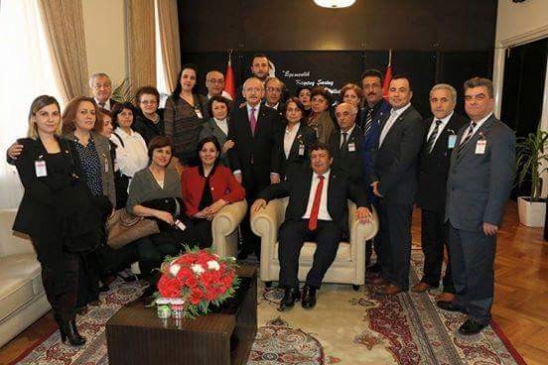 Saltukova'da Başkan Güneş, Kılıçdaroğlu ile Bir Araya Geldi