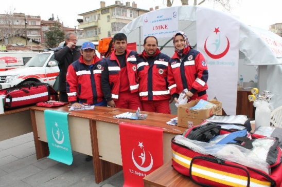 Niğde'de Sağlık Haftası Kapsamında UMKE Ekipleri Tanıtıldı