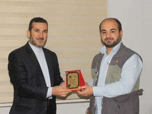 Mardin'de Kutlu Doğum Haftası Etkinliklerine Destek İçin Plaket Verildi