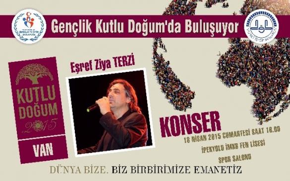 Van'da Gençlik Kutlu Doğum Etkinliği 18 Nisan'da Gerçekleşecek