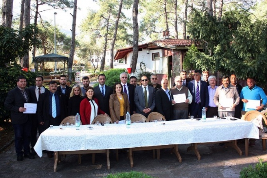 Ula'da Emlak Danışmanlığı Kursunu Başarıyla Tamlayan 65 Kursiyere Sertifikaları Verildi