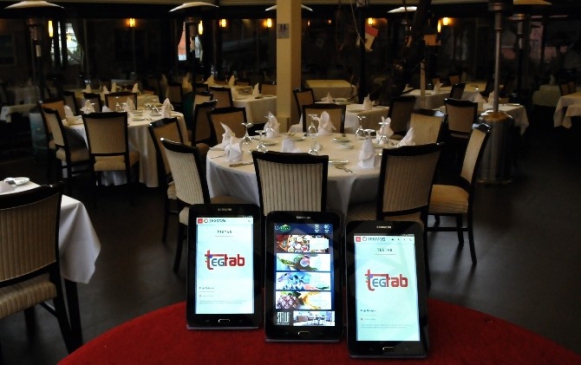 Ankara'da Restoranlarda Dijital Menü Uygulaması "TegTab" Kullanıma Sunuldu