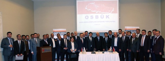 OSBÜK, Şanlıurfa'da Sanayicilerle 2023 Hedeflerini Görüştü