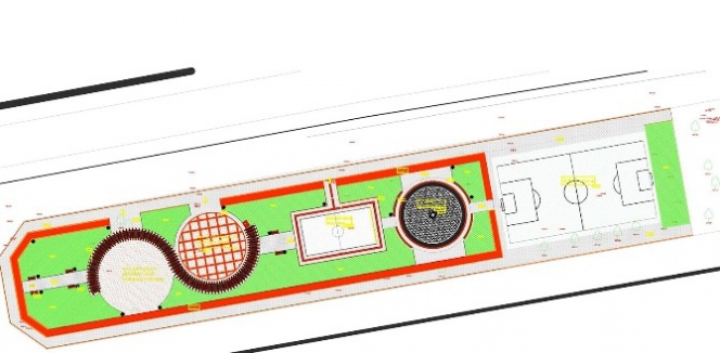Malatya Doğanşehir'de Spor Sahaları ile Donatılmış Yeni Park Açılıyor