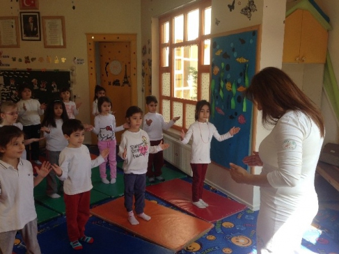 Gaziantep Kolej Vakfı Özel Anaokulu Yıldızlar Sınıfı'nda Çocuk Yogosu Etkinliği Gerçekleştirildi