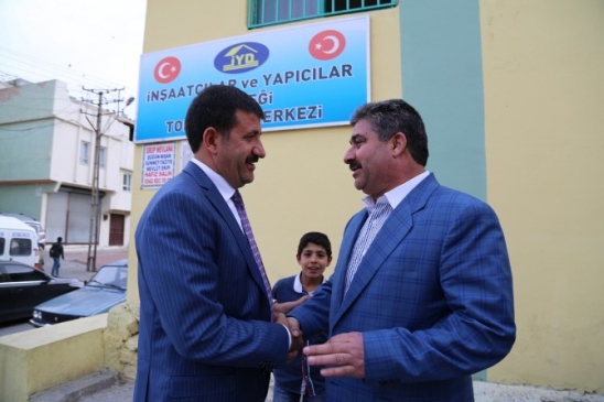 Şanlıurfa Eyyübiye'de Başkan Ekinci, İşçilere Konut Müjdesi Verdi