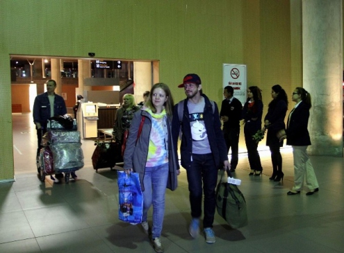 Dalaman'da Gelen İlk Rus Turist Kafilesi 497 Kişiden Oluşuyor