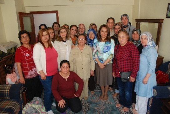 Antalya Muratpaşa'da AK Parti'nin Projelerini Tanıtan Gökçen Özdoğan Enç, Murtaza Tamyürek ile Ziyaretler Gerçekleştirdi