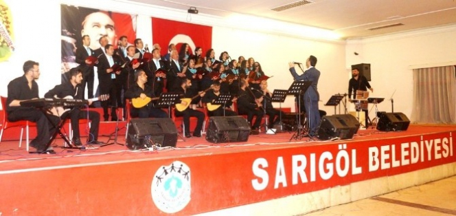 Sarıgöl'de Türk Halk Müziği Konseri Büyüleyici Anlar Yaşattı