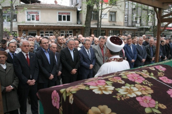 Samsun Çarşamba'da Haluk Koç'un Yengesi Dürdane Güneş Son Yolculuğuna Uğurlandı