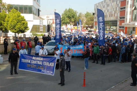 Aliağa'da 1 Mayıs İşçi Bayramı Etkinlikleriyle Kutlandı