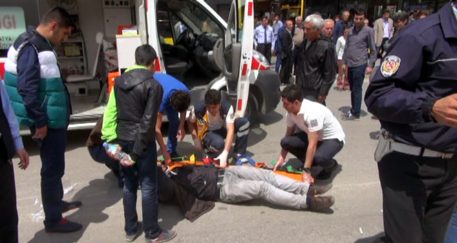 Malatya'da Meydana Gelen Motosiklet Kazasında 2 Kişi Yaralandı