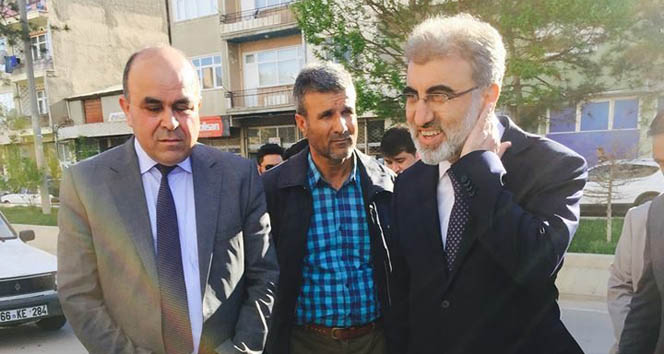 Yozgat Yerköy'de Enerji Bakanı Taner Yıldız Esnafı Ziyaret Etti