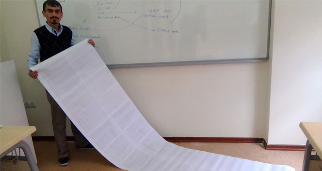 Osmaniye Kadirli'de Genç Matematikçi Asal Sayıların Denge Sistemini Buldu