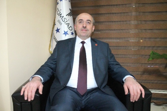 Konya'da TÜMSİAD Başkanı Akpınar, Metro Projesi'ne teşekkür etti.