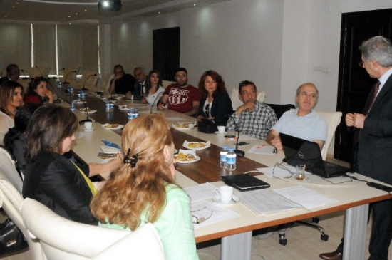 Mersin Akdeniz ilçesinde Kent Konseyi Yürütme Kurulu Toplantısı Yapıldı