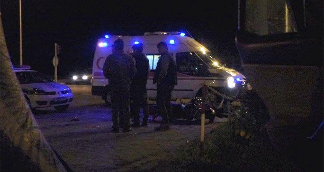Fatsa'da Motosiklet-M minibüs Çarpışmasında 1 Kişi Yaralandı
