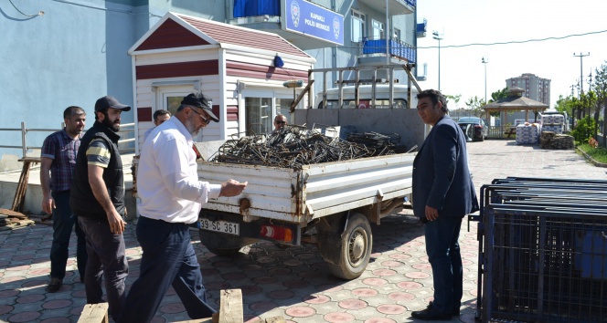 Kırklareli Pınarhisar'da Çalınan İnşaat Demirleri Tekirdağ Kapaklı'da Bulundu
