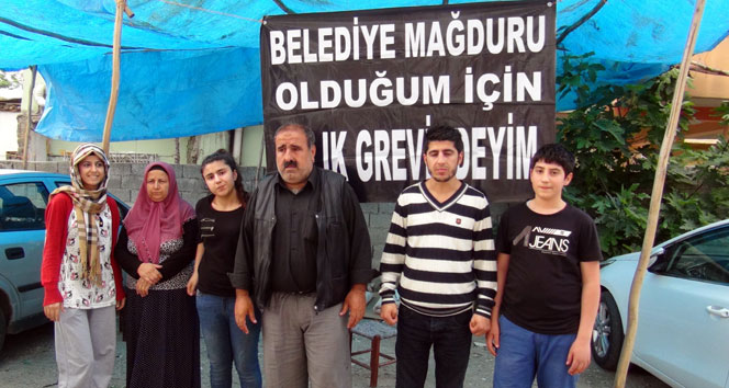 Batman Merkez'de Bir Vatandaş 130 Bin TL Ceza İçin Açlık Grevine Girdi