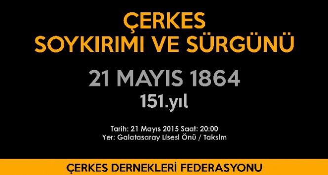 Çerkesler, İstanbul'da Taziye İçin Protesto Gösterisi Düzenleyecek
