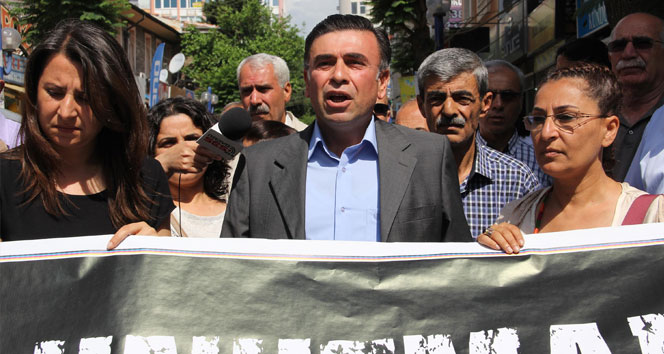 Mersin HDP İl Örgütü, Soma Faciası'nın 1. Yılında Protesto Düzenledi