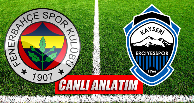 Fenerbahçe ve Kayseri Erciyesspor Maçında Sonuç 1-1 Beraberlik