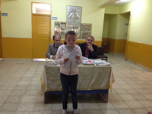 İbrahim Tığ, Gökçebey Hacımusa'da Öğrencilere Okuma Alışkanlığı Hakkında Bilgi Verdi