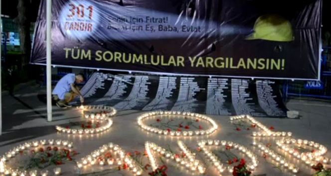 Manisa Soma'da 301 Maden İşçisinin Anma Etkinliği Düzenlendi