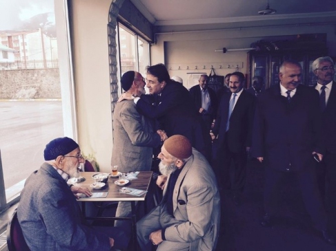 İbrahim Aydemir, Erzurum'da 7 Haziran'da AK Parti'ye destek çağrısı yaptı.