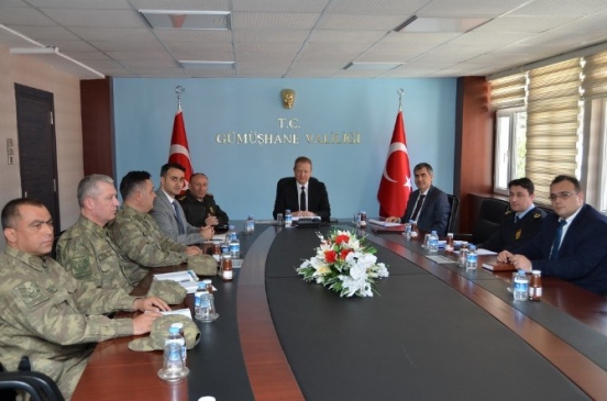 Gümüşhane Merkez'de Artan Trafik Kazaları İçin Toplantı Düzenlendi