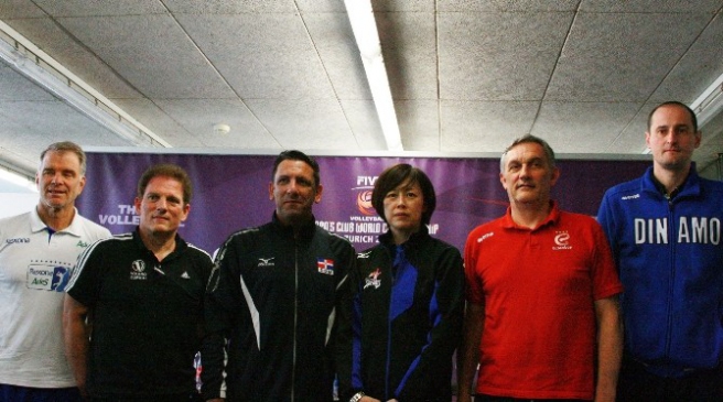 Zürih'te FIVB Voleybol Dünya Kulüpler Şampiyonası İçin Antrenörler Bir Araya Geldi