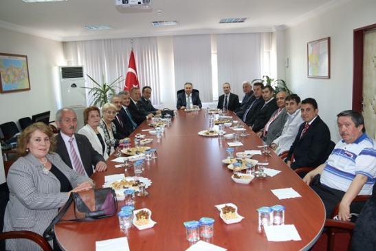 Ankara Bolulular Platformu, Vali Ali Fidan'a Ziyarette Bulundu