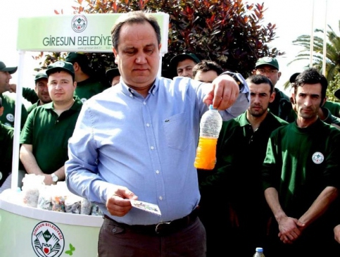 Giresun'da Temiz Çevrem Kampanyası, Başkan Aksu'nun Katılımıyla Başlatıldı