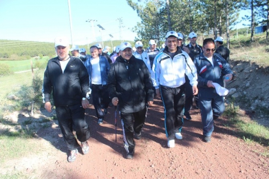 Beyşehir İlçesi'nde "Sağlıklı Yaşam ve Huzurlu Toplum" Doğa Yürüyüşü Düzenlendi