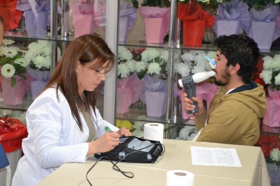 Erciyes'te Dünya Astım Günü Kapsamında Solunum Testleri Yapıldı