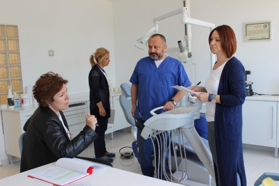 Zonguldak Merkez'de Özel Diş Hekimleri Üzerine Denetim Yapılıyor