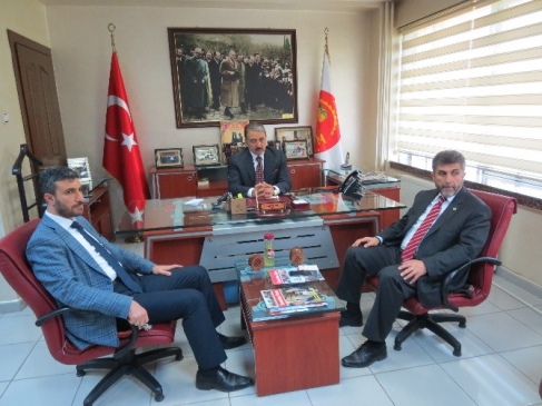 Malatya Esnaf ve Sanatkarlar Odası'na Milli İttifak Adayları Ziyarette Bulundu