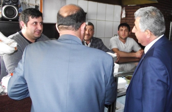 Van Gürpınar'da Esnaf Ziyaretinde Faruk Alpaslan'ın Hedefleri