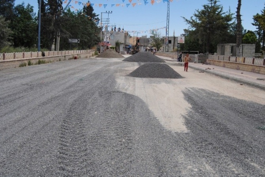 Şanlıurfa Birecik'te Üstyapı Çalışmaları ile Mahalleler Yenileniyor