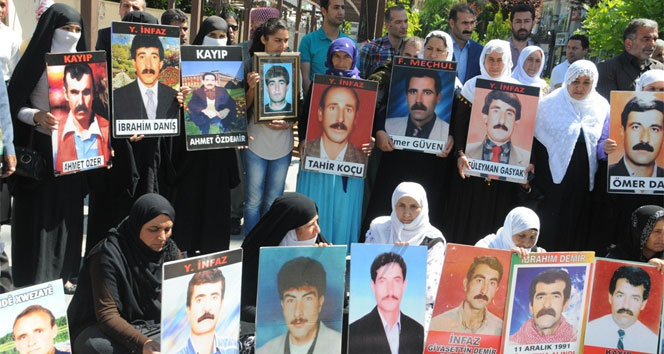 Cizre'de Kayıp Yakınları 334. Haftada Eylem Yaptı