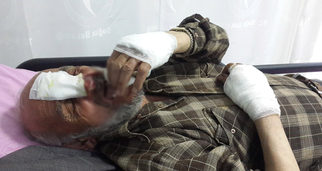 Samsun Tekkeköy'de Motosikletten Düşen Yaşlı Adam Hastaneye Kaldırıldı