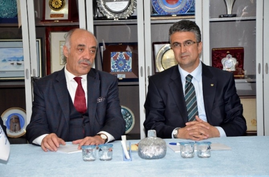 MHP Erzurum Milletvekili Adayları, ETSO'ya Ziyaret Gerçekleştirdi