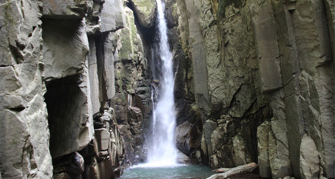 Zonguldak Ereğli'de Kayalıdere Şelalesi Doğa Turizmine Hazır