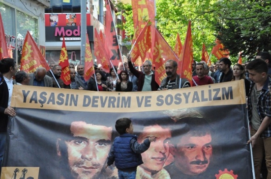 Tunceli'de Emek Partisi, Deniz Gezmiş ve Arkadaşları İçin Anma Etkinliği Düzenledi