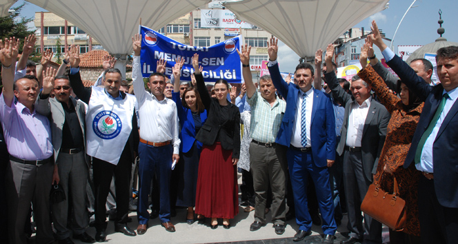 Tokat'ta Mursi'nin İdam Kararına Tepki Gösterildi