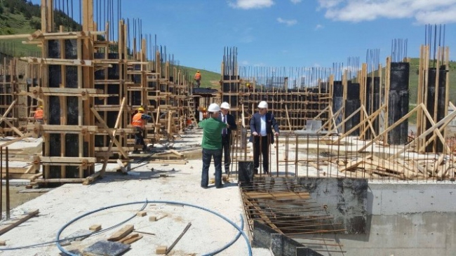 Karabük OSB'de TOBB Endüstri Meslek Lisesi İnşaatı Hızla İlerliyor