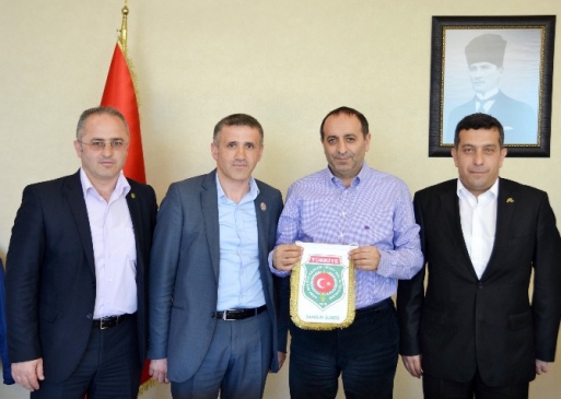 Samsun'da Türkiye Harp Malulü Derneği YEDAŞ'ı Ziyaret Etti